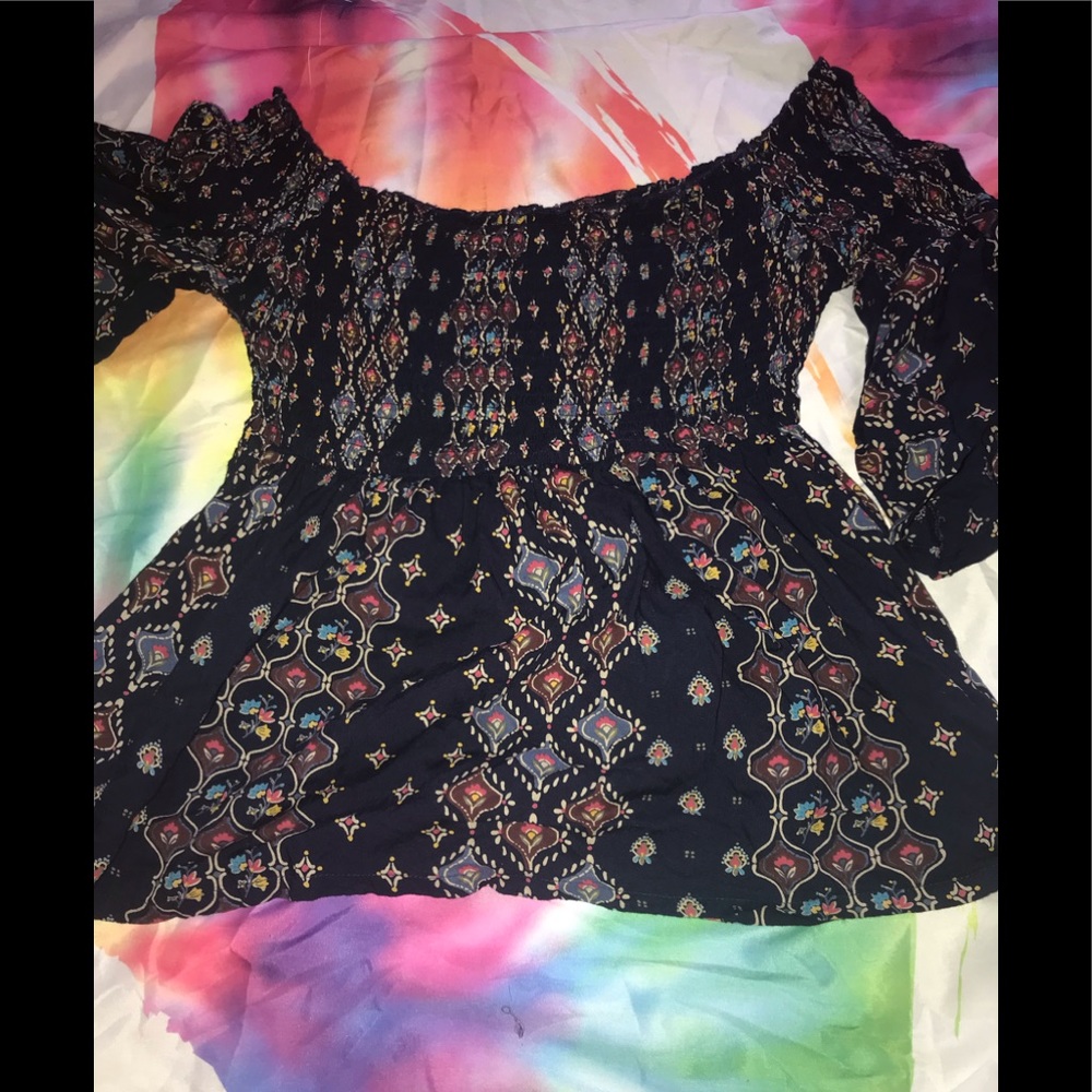 Hollister off the shoulder top
